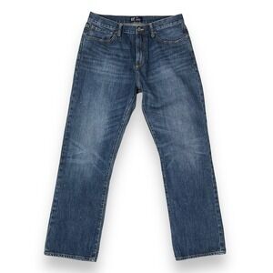 Gap Jeans Men 34x32 (ACTUAL 34x30.5) Blue Standard Vintage Denim Straight